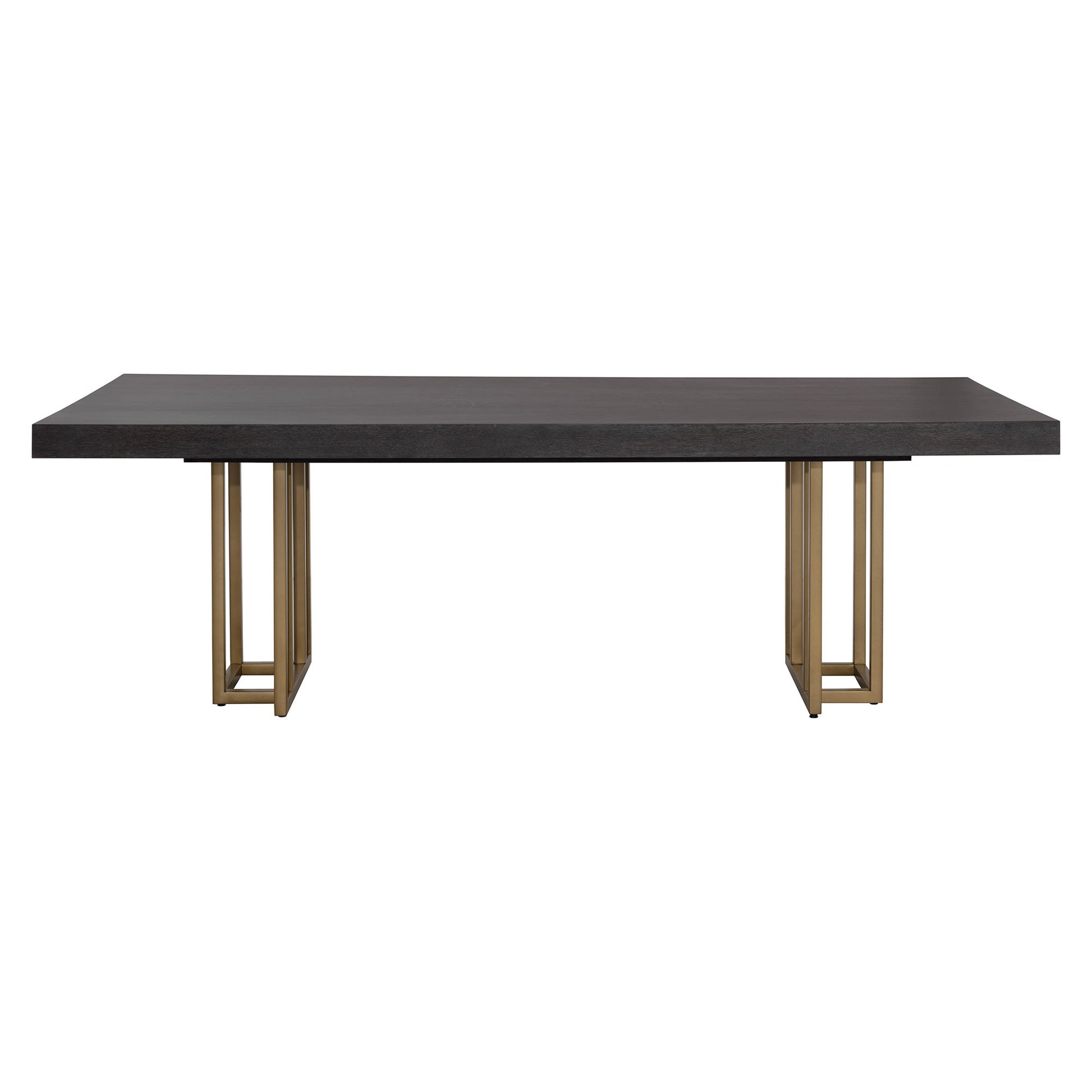 BALDESSARA 94.5" DINING TABLE - BROWN
