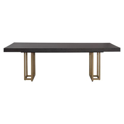 BALDESSARA 94.5" DINING TABLE - BROWN