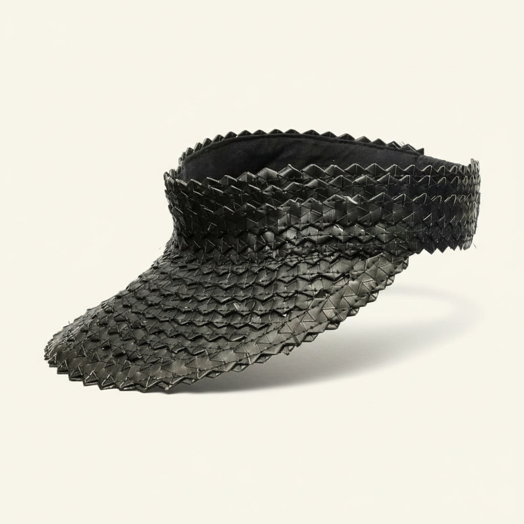 Bali Bamboo Sun Hat | Black