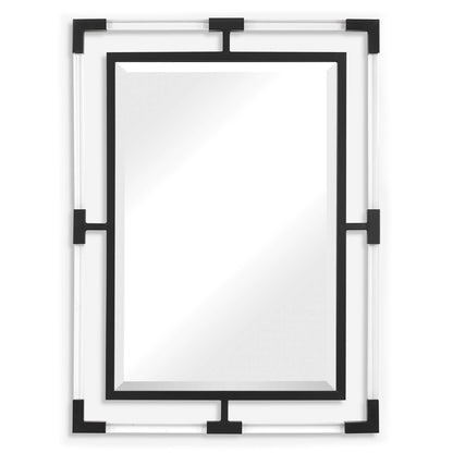BALKAN ACRYLIC MIRROR: BLACK