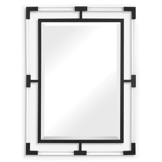 BALKAN ACRYLIC MIRROR: BLACK
