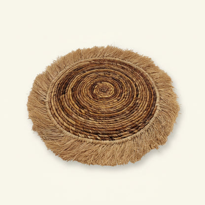 BANANA RAFFIA PLACEMAT | NATURAL  | SET OF 4
