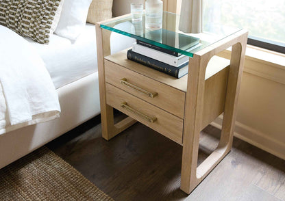 BANYON 2-DRAWER NIGHTSTAND
