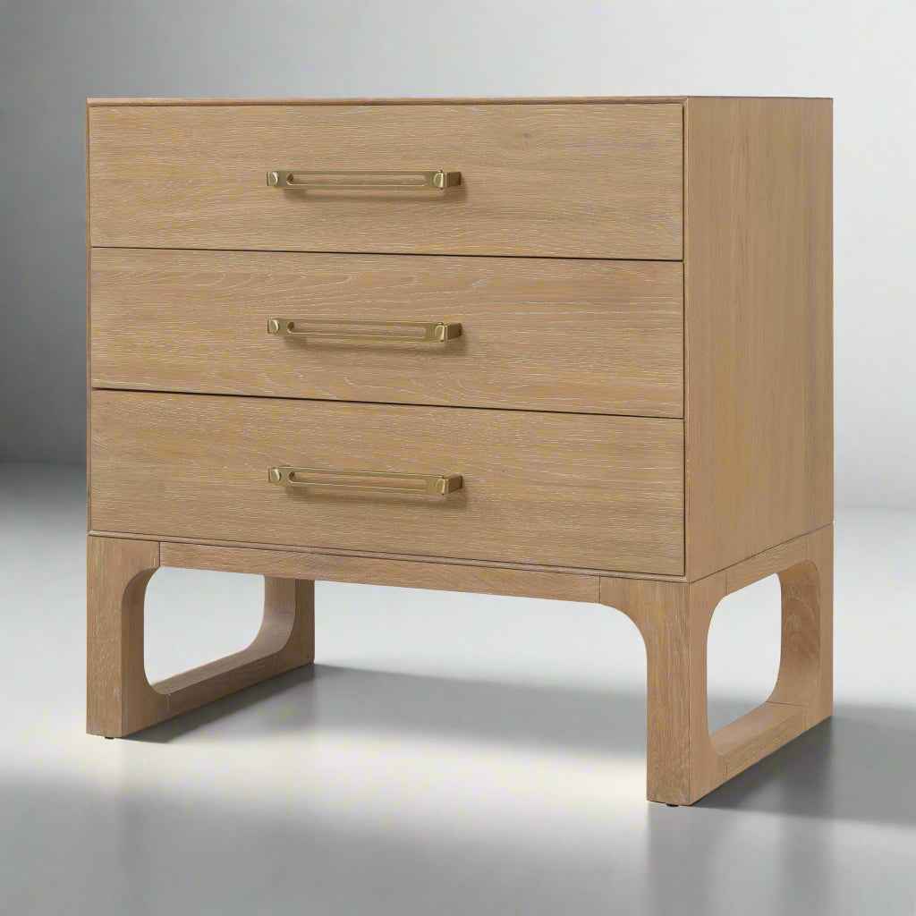 BANYON 3-DRAWER NIGHTSTAND
