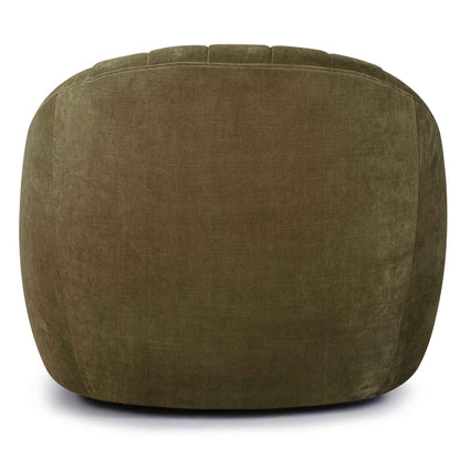 BARROW CHAMBRAY CHENILLE SWIVEL CHAIR