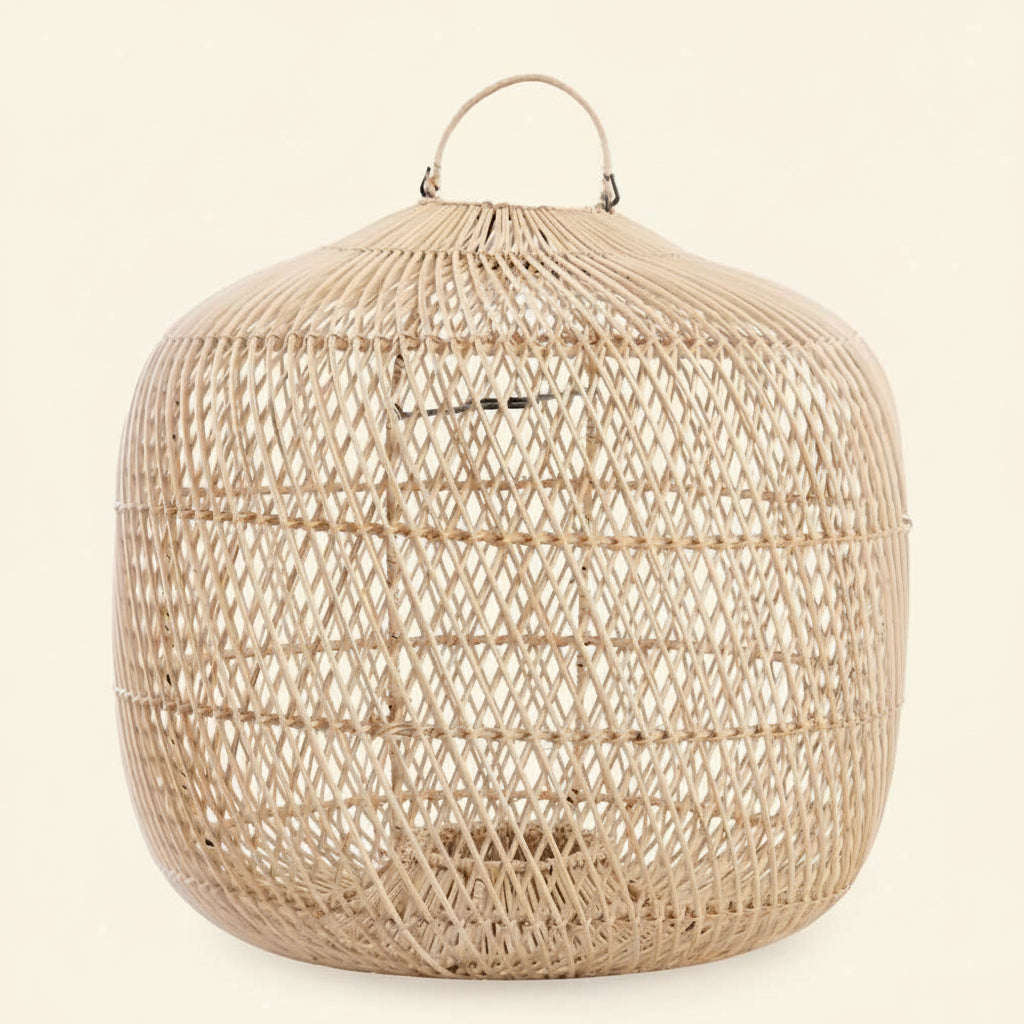 BATU BOLONG LAMP SHADE | NATURAL | LARGE
