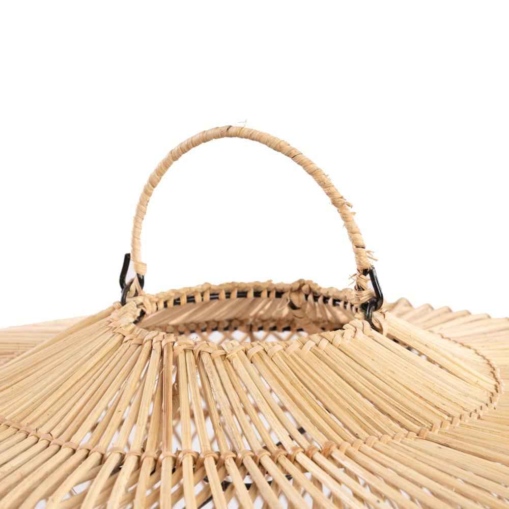 BATU BOLONG LAMP SHADE | NATURAL | MEDIUM