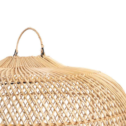 BATU BOLONG LAMP SHADE | NATURAL | MEDIUM