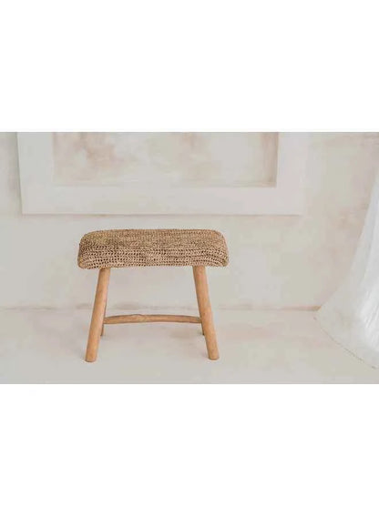 RAFFIA STOOL | BENCH