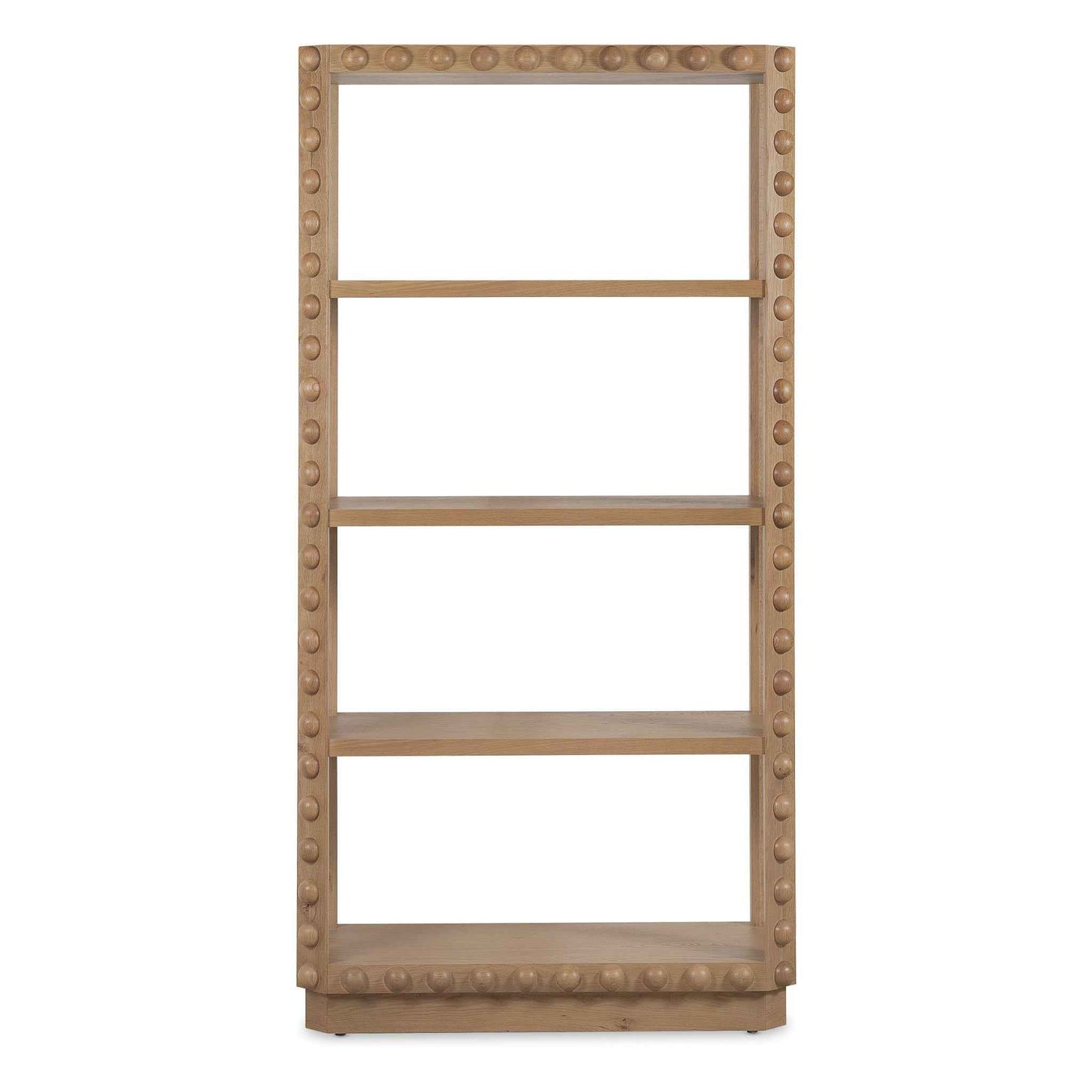 MARGO BEADED OAK ETAGERE