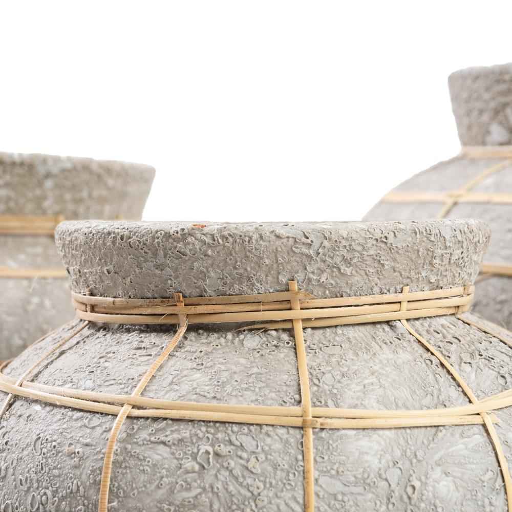 BELLY TERRACOTTA VASE | CONCRETE | SMALL