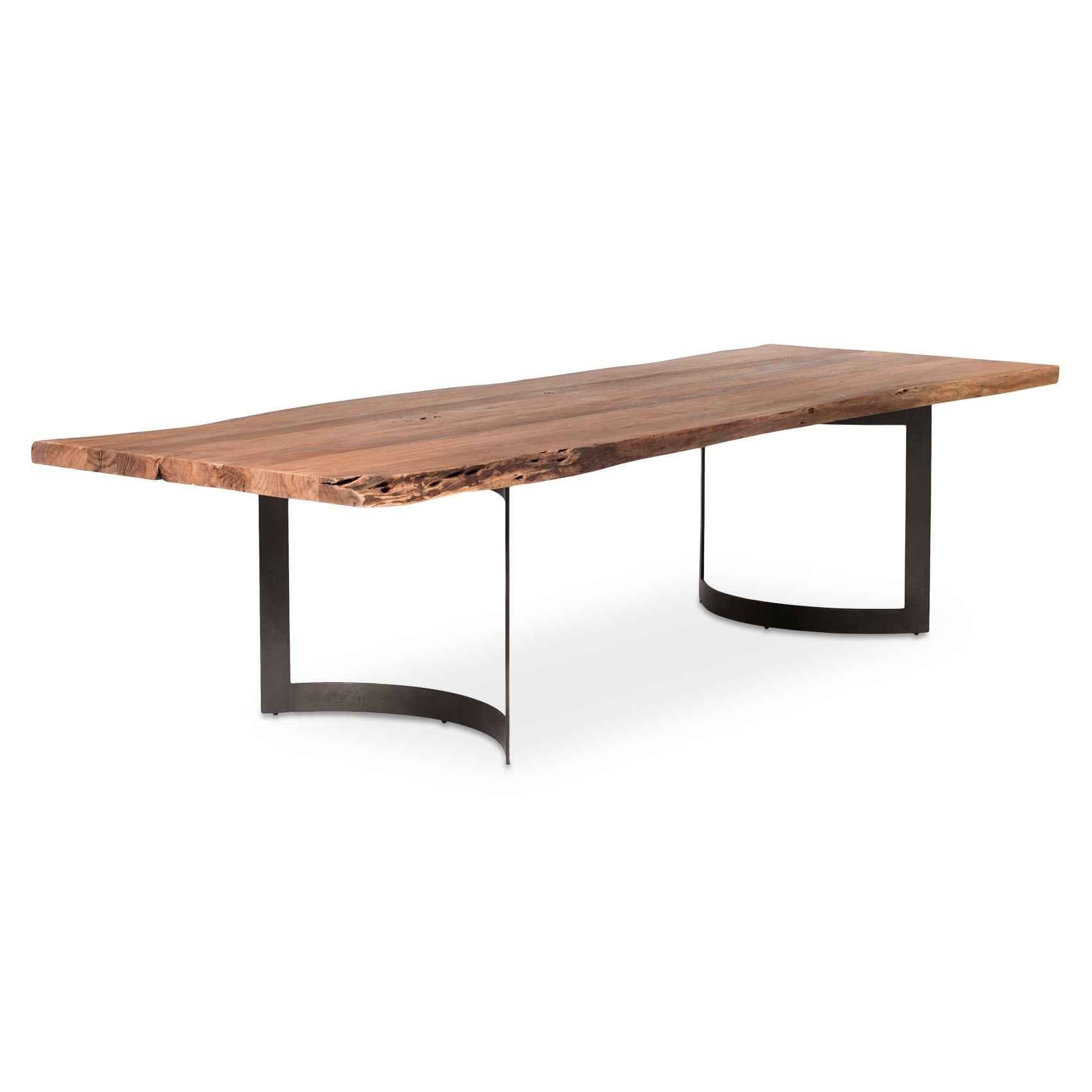 BENT LIVE-EDGE DINING TABLE