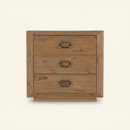 BIG SKY THREE DRAWER NIGHTSTAND: VINTAGE NATURAL