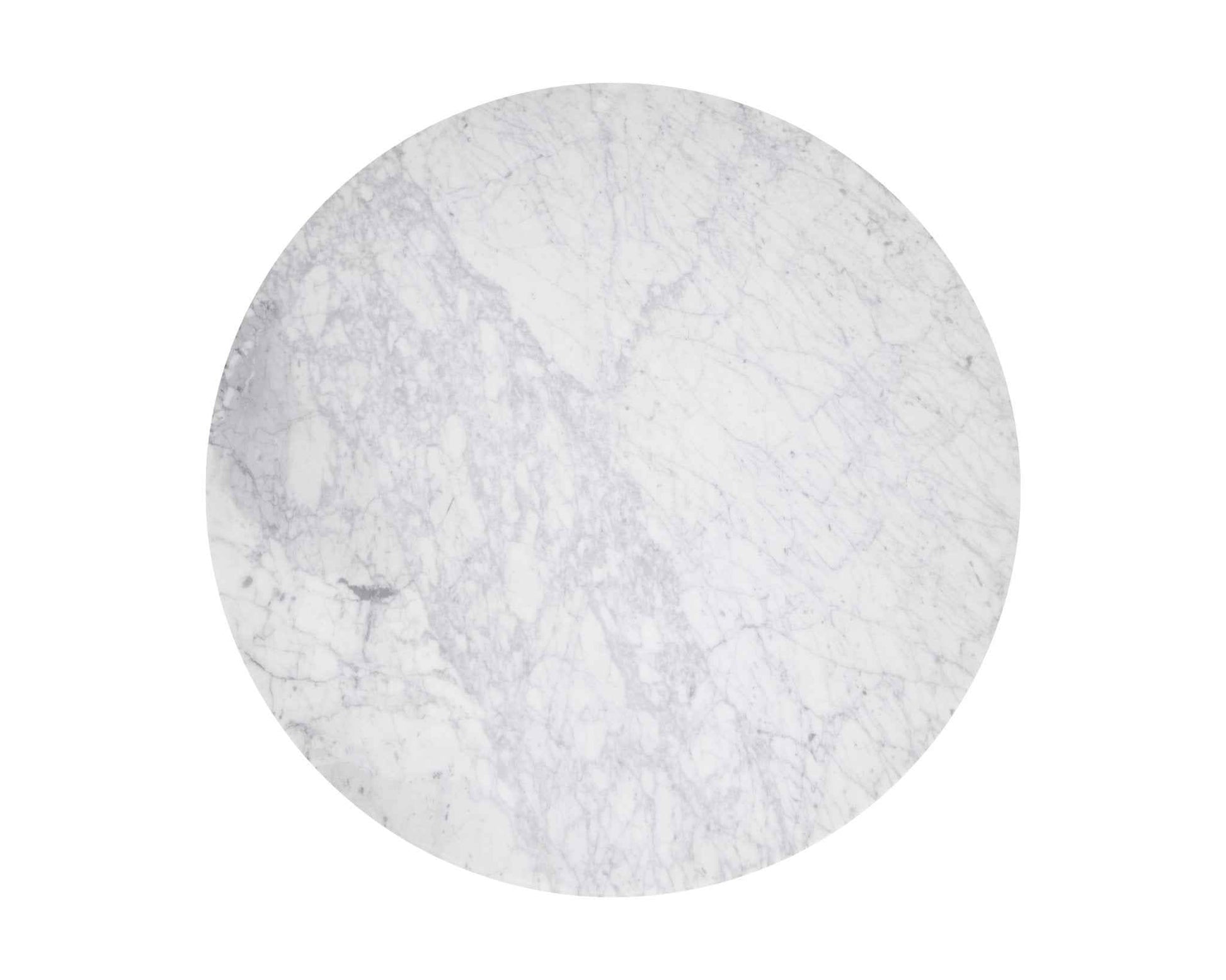 BIJON 59"RD MARBLE TOP DINING TABLE