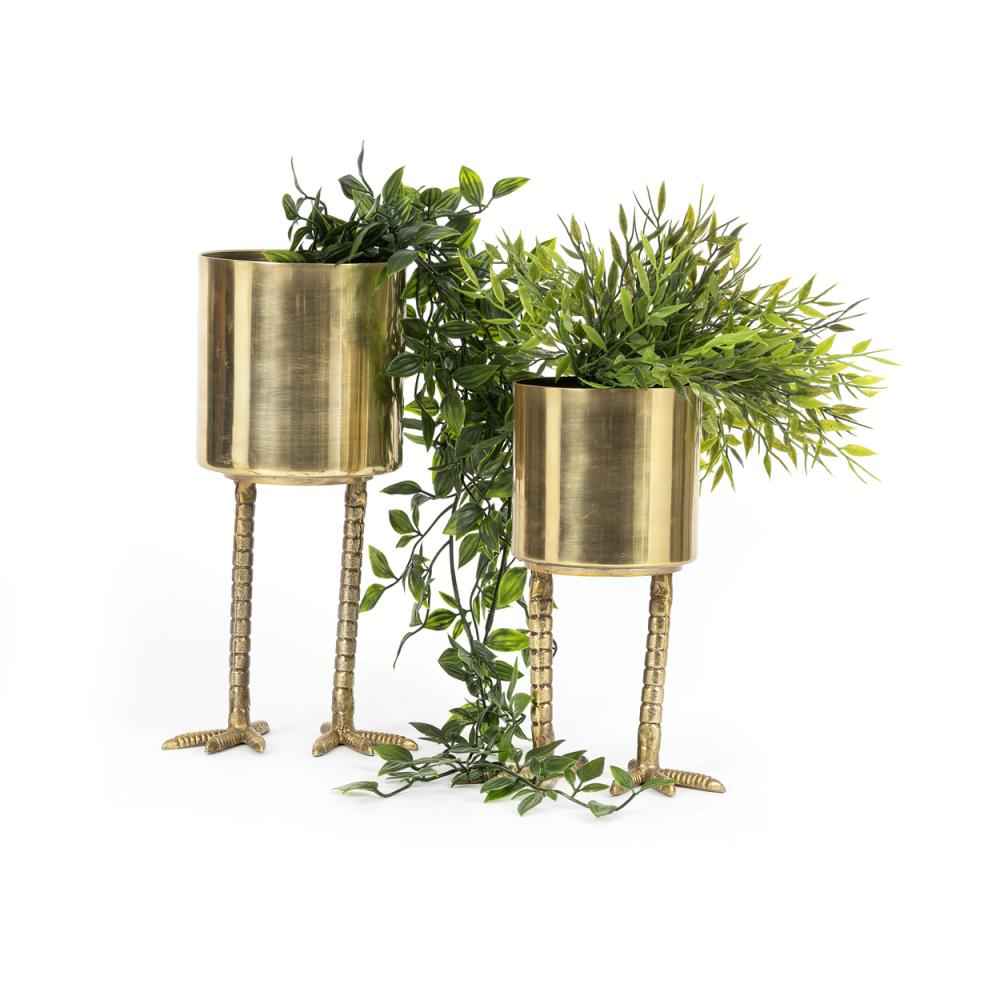 BIRD FEET PLANTER | BRASS | 2 SIZES