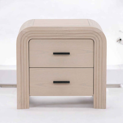 BLANCHE DECO WOOD NIGHTSTAND