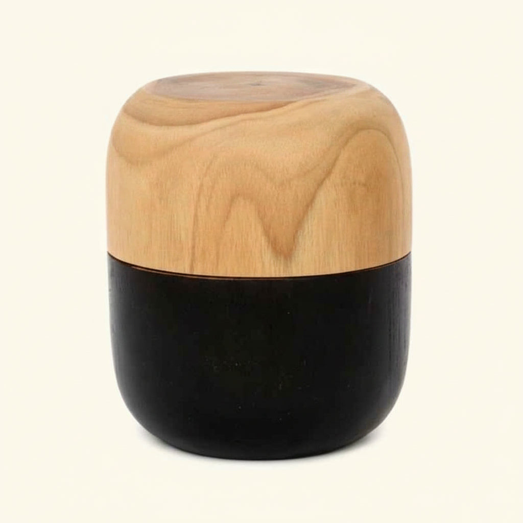 BONDI DOUBLE BOWL | NATURAL + BLACK