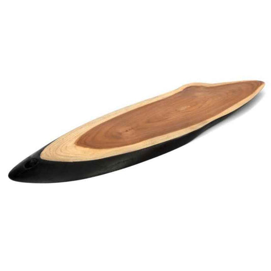 BONDI TAPAS PLATE | NATURAL + BLACK