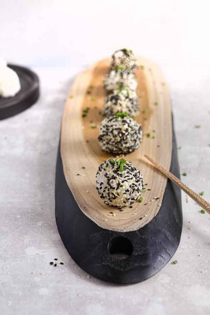 BONDI TAPAS PLATE | NATURAL + BLACK