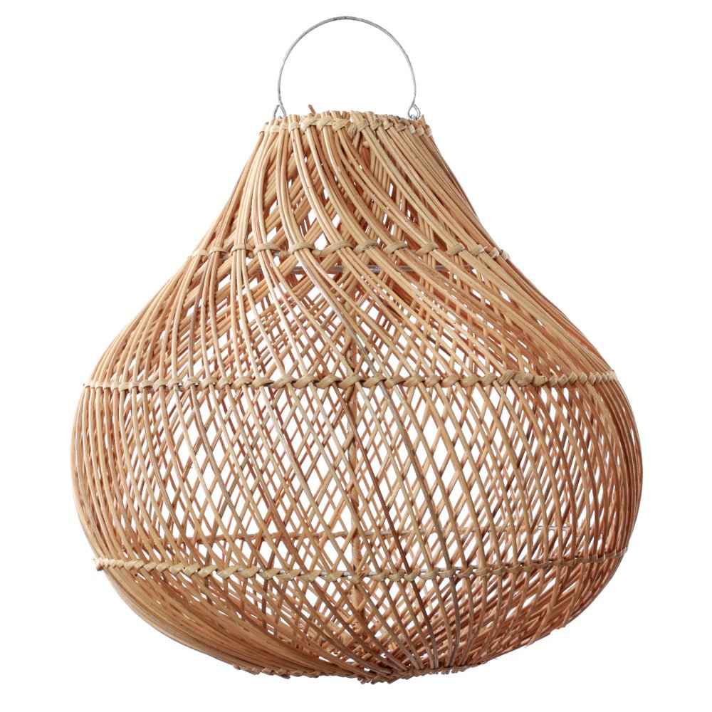 BOTTLE PENDANT SHADE | NATURAL | MEDIUM