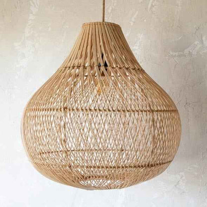 BOTTLE PENDANT SHADE | NATURAL | MEDIUM