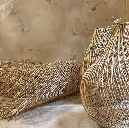 BOTTLE PENDANT SHADE | NATURAL | MEDIUM