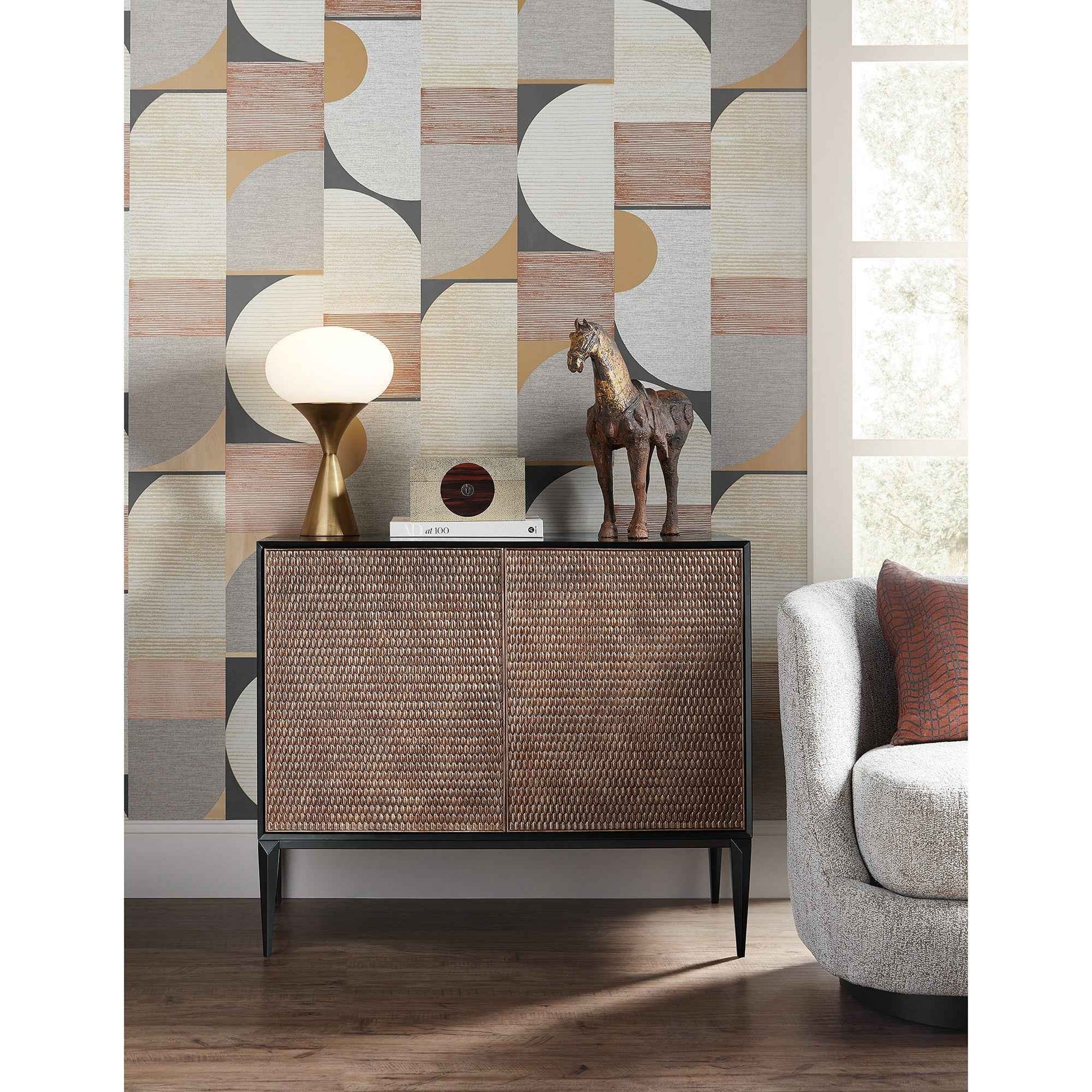 BOUCLE ACCENT BLACK CHEST