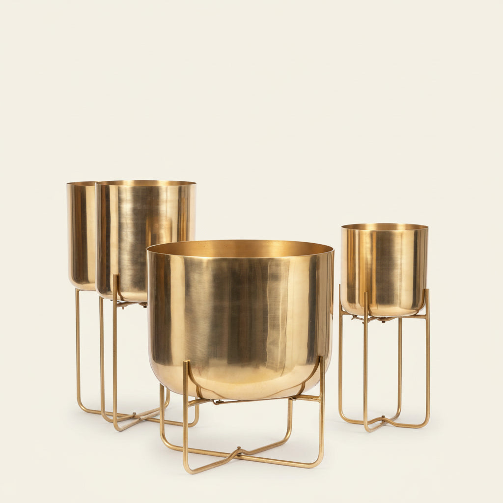 BRASS PLANTER | 3 SIZES