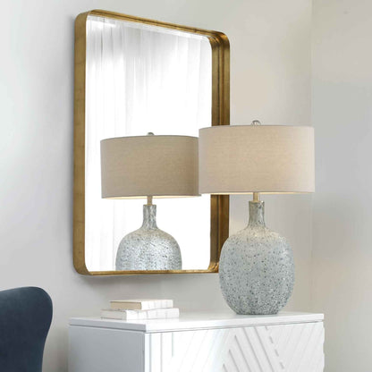 BRITTA ANTIQUE GOLD VANITY MIRROR