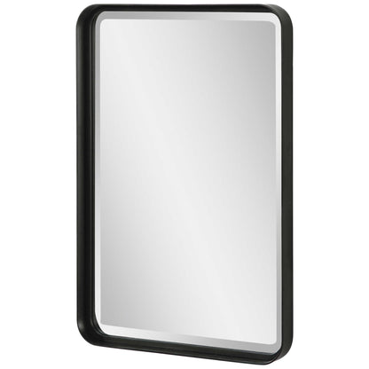 BRITTA MATTE BLACK VANITY MIRROR