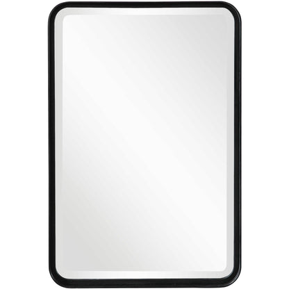 BRITTA MATTE BLACK VANITY MIRROR