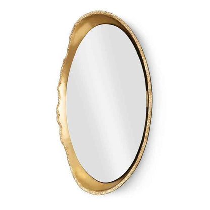 BROKEN EGG GOLD & BLACK MIRROR