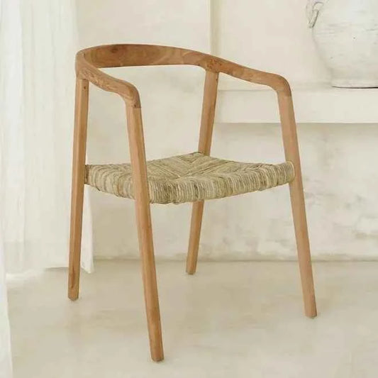 BROMO DINING CHAIR | NATURAL TEAK