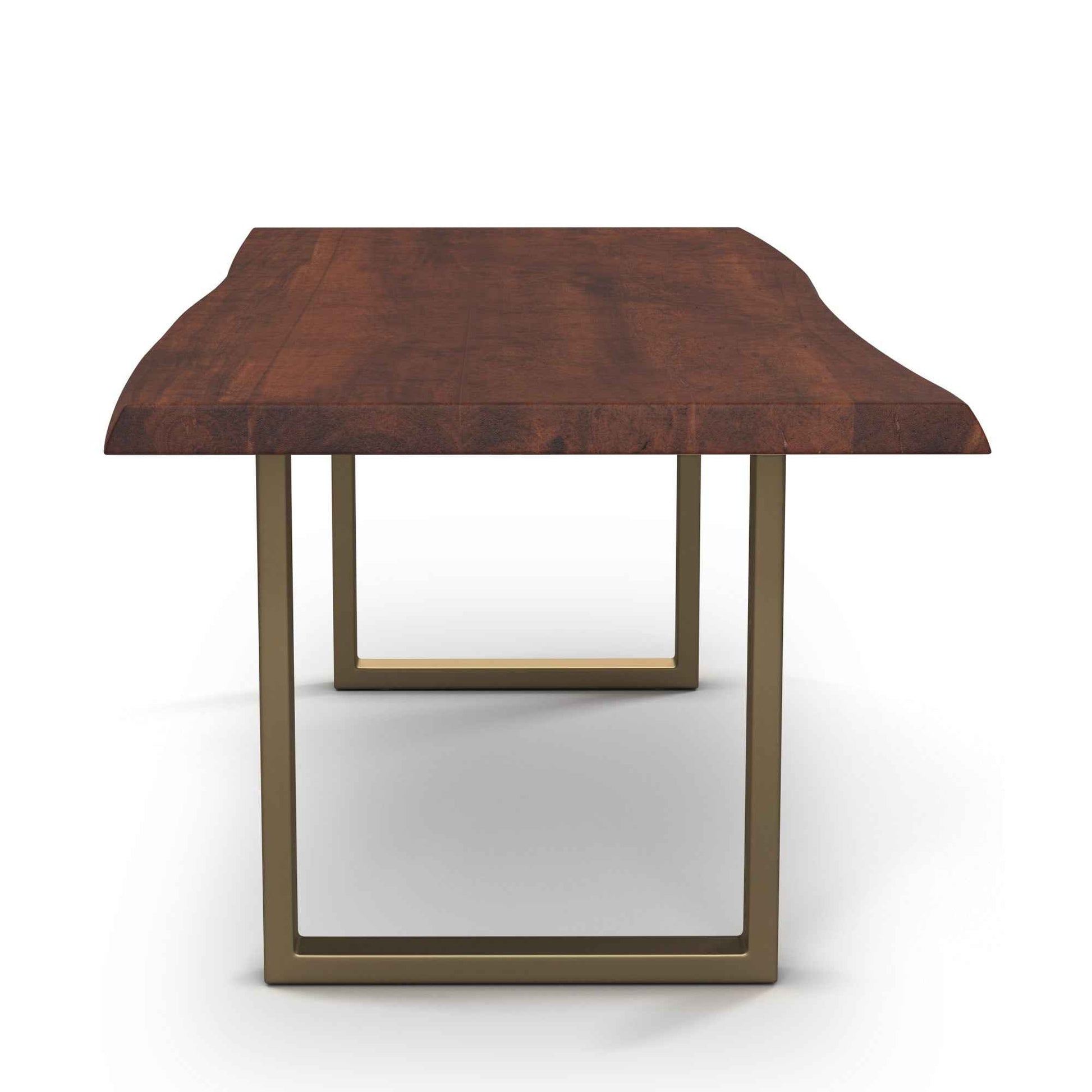 BROOKS LIVE EDGE DINING TABLE: AMERICANO