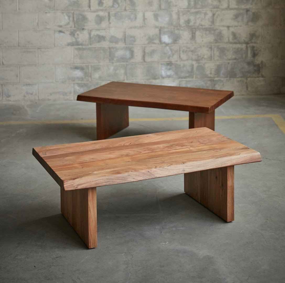 BROOKS LIVE-EDGE SLAB COFFEE TABLE