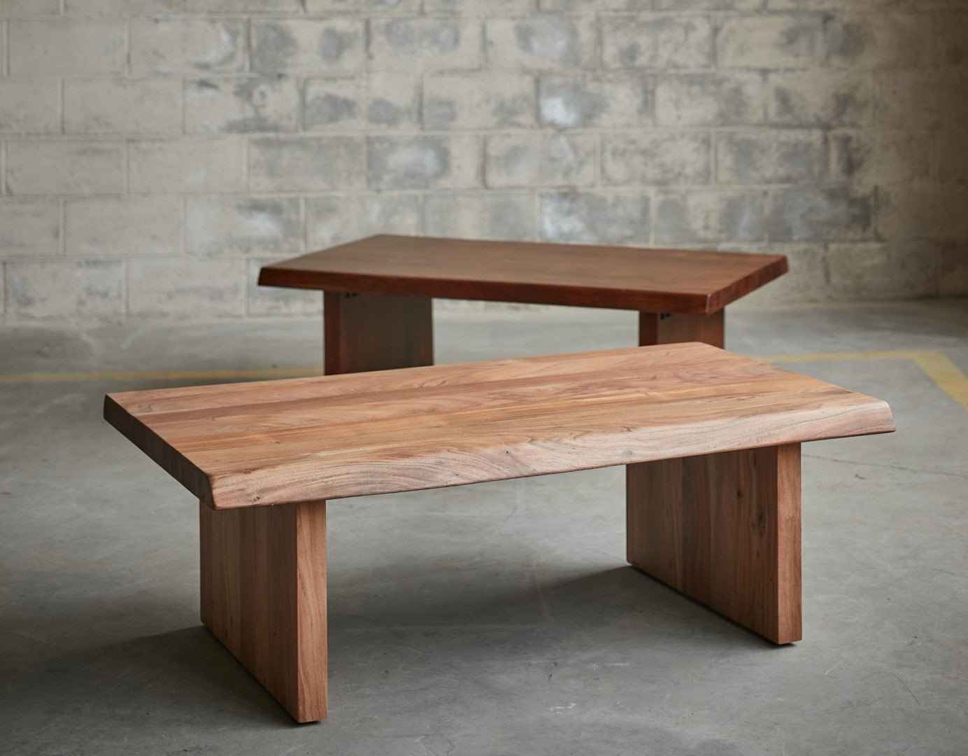 BROOKS LIVE-EDGE SLAB COFFEE TABLE