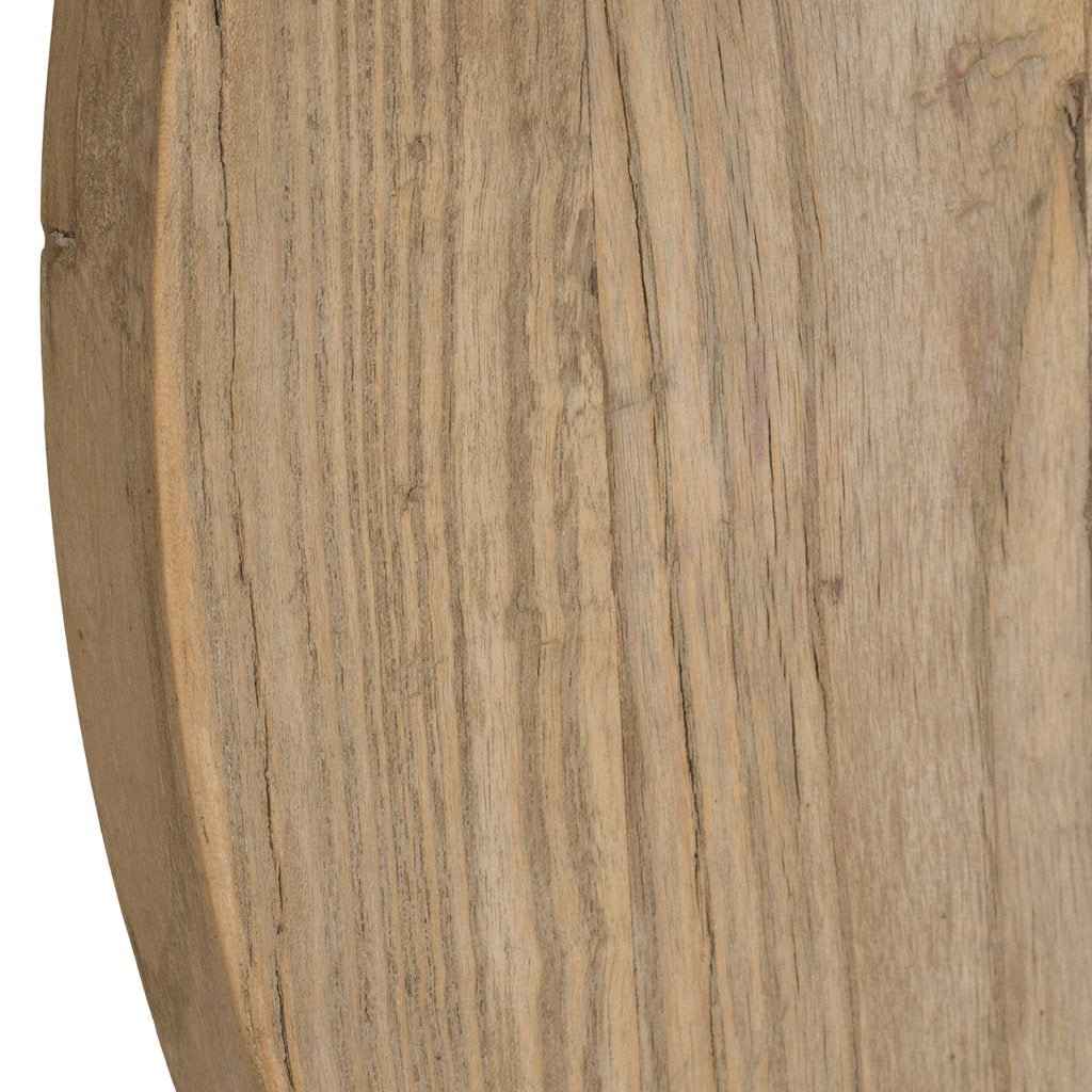 BRUNSWICK BAR TABLE / RECLAIMED ELM WOOD / BLACK