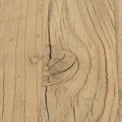 BRUNSWICK BAR TABLE / RECLAIMED ELM WOOD / WHITE