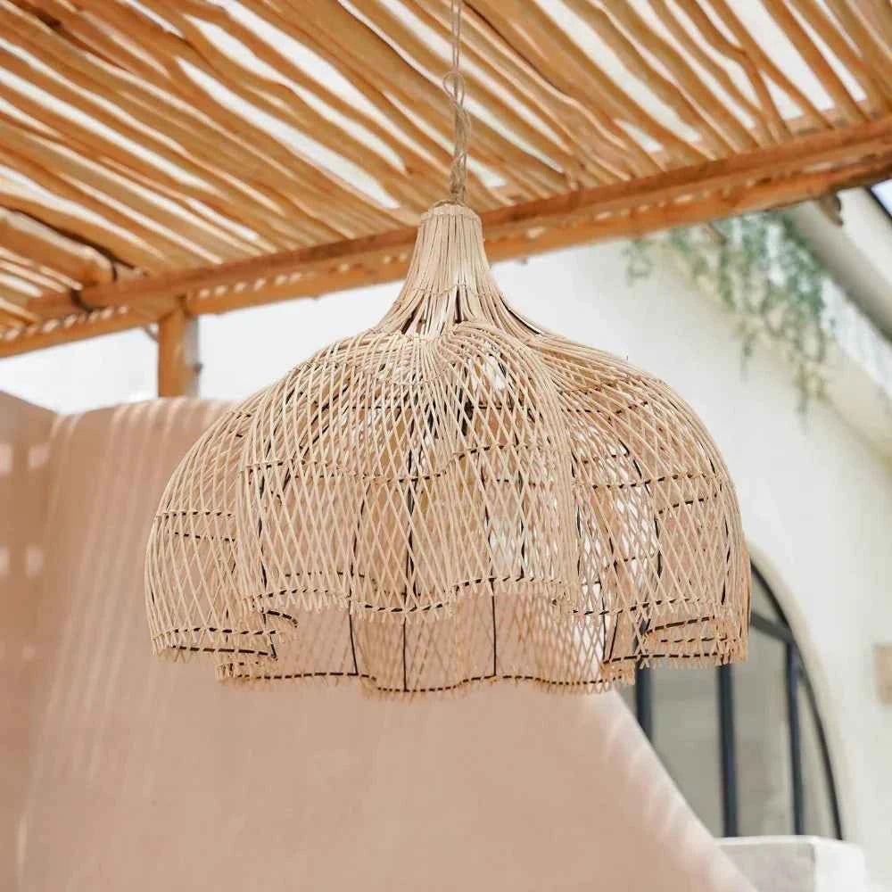 BUNGA PENDANT SHADE | NATURAL RATTAN | XL