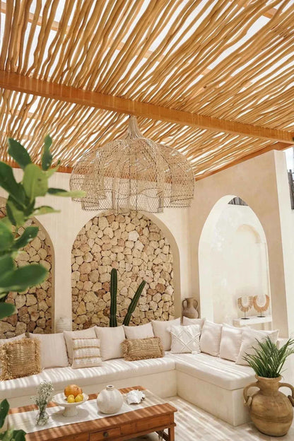 BUNGA PENDANT SHADE | NATURAL RATTAN | XL