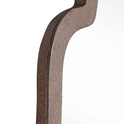 BURNISHED ARCH MIRROR