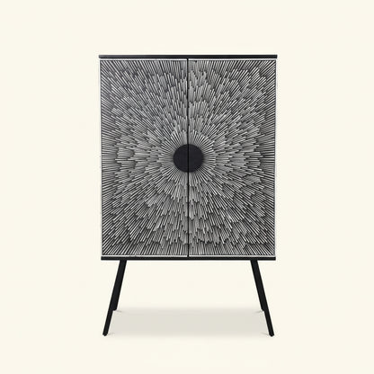 BURST MOSAIC BAR CABINET