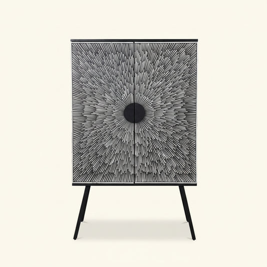 BURST MOSAIC BAR CABINET