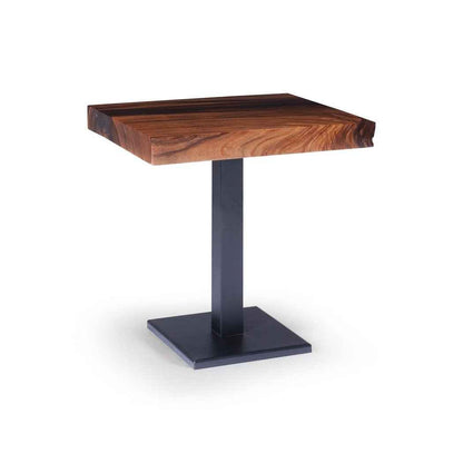 CAFE DINING TABLE, METAL LEG