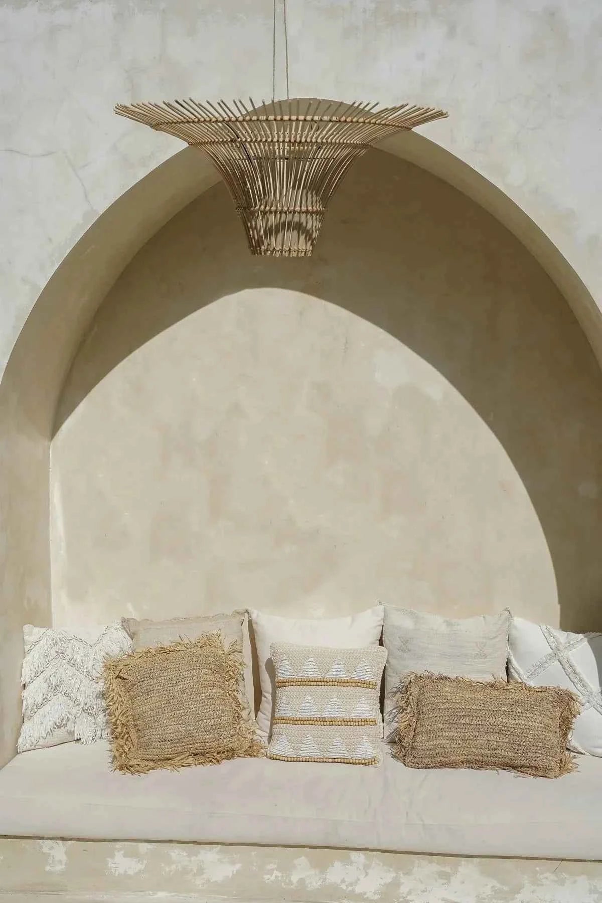 CALA PENDANT SHADE | NATURAL RATTAN