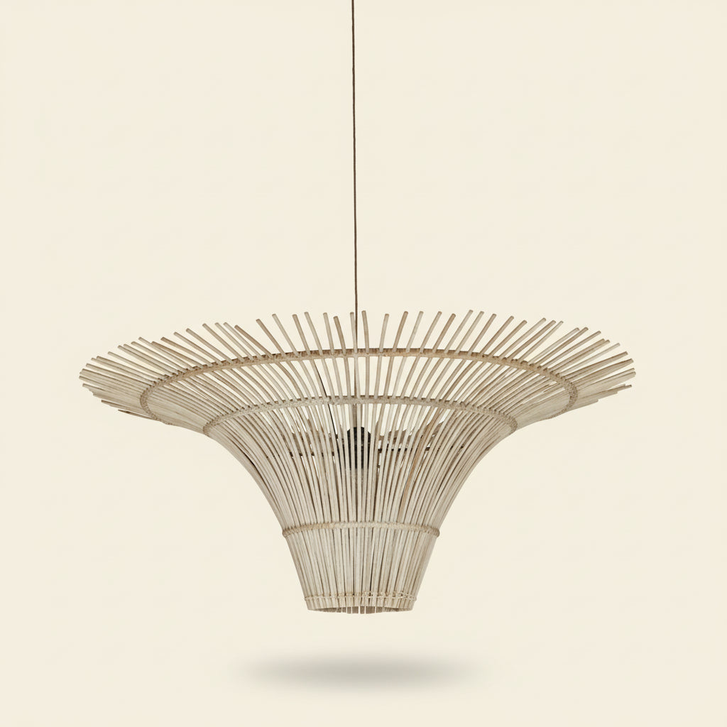 CALA PENDANT SHADE | NATURAL RATTAN