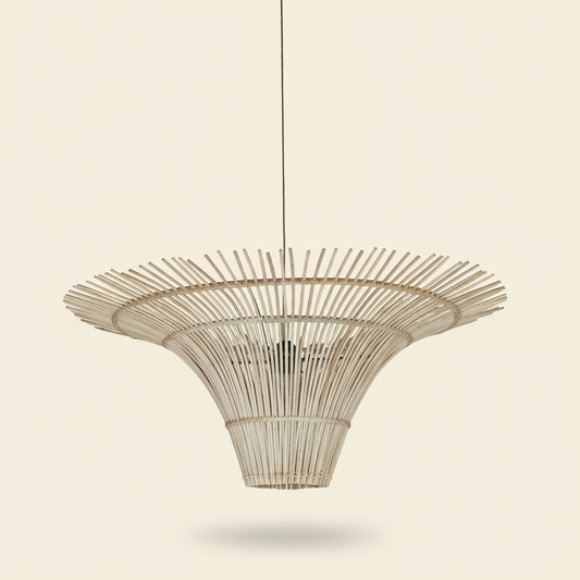CALA PENDANT SHADE | NATURAL RATTAN