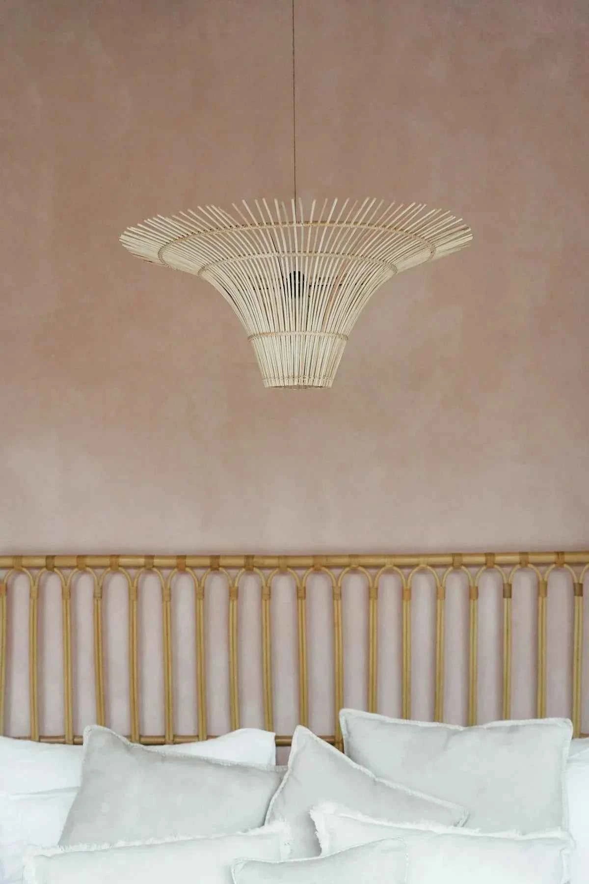 CALA PENDANT SHADE | NATURAL RATTAN