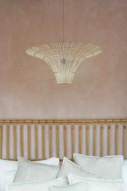 CALA PENDANT SHADE | NATURAL RATTAN