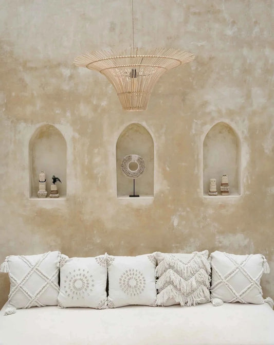 CALA PENDANT SHADE | NATURAL RATTAN